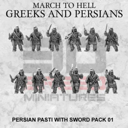 Persian Pasti with sword