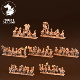 Dwarf starter army (10mm) V2