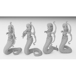 Dark Elf Snake Folk