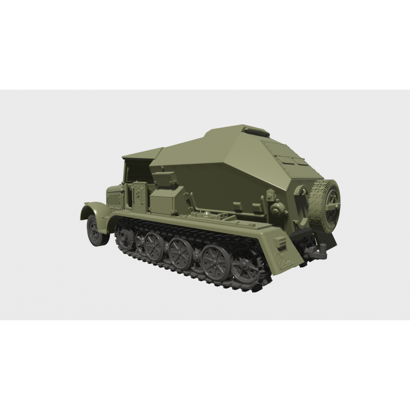 SdKfz 7/3 - The Feuerleitpanzerfahrzeug für V-2 Raketen