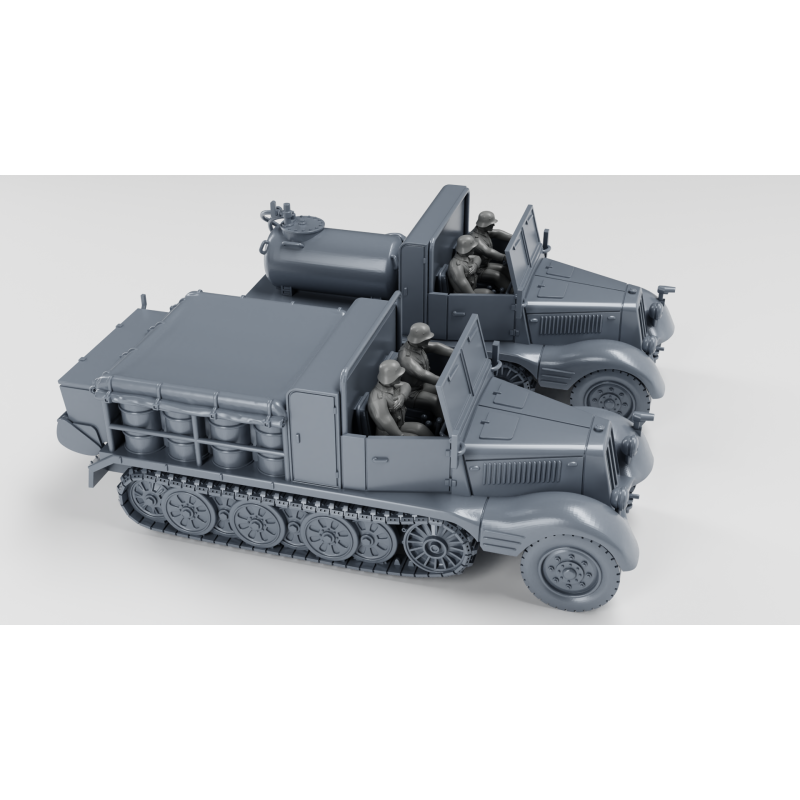 Tripulantes SdKfz.11-2 Decontamination vehicle