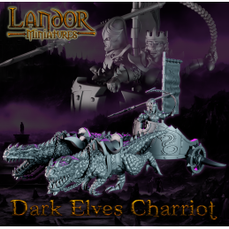 Dark elves charriot