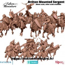 Bretons mounted sergeants