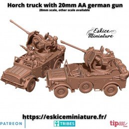 Horch with flak