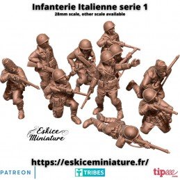 Pelotón infantería Italiana