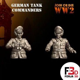 JOD-WW2 German tank commanders