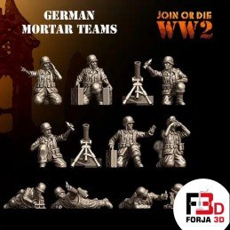 JOD-WW2 German Mortar teams