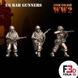 JOD-WW2 US GI con BAR
