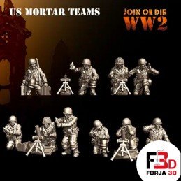 JOD-WW2 US Mortar Teams