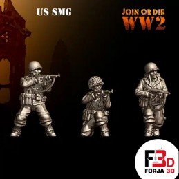 JOD-WW2 Infantería con SMG...
