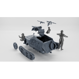 Tripulantes de SDKFZ Alemán