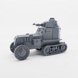 Half-track Wz.28 - Armored...