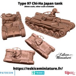 Tank Type 97 Chi-Ha Japan