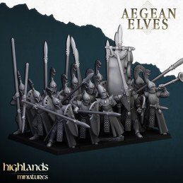 Spearmen. Aegean elves