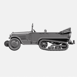 Half-track Citroen-Kegresse...