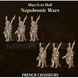 French chasseurs on foot