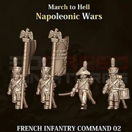 French infantry command...