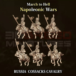 Russian cossack cavalry