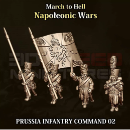 Prussian infantry command...