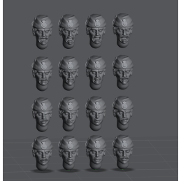 WW2 Edzones Heads