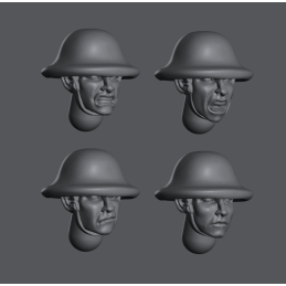 WW2 Australian heads with...