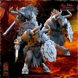 Minotaurs. Realms of Mayhem