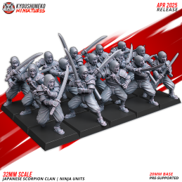 Scorpion Clan Ninja Units
