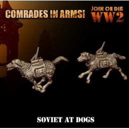 URSS - Perros antitanque