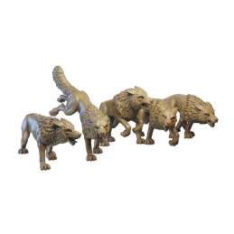 Lobos de la tundra....