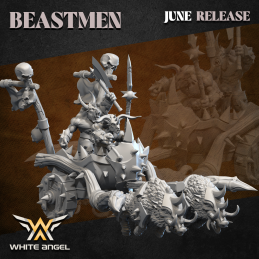 Beast Boar Chariot. Beastmen