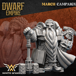 Dwarf commander. Dwarf Empire