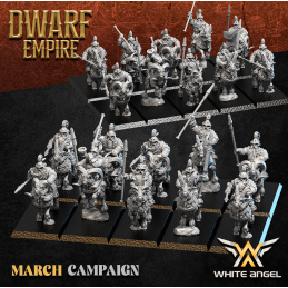 Dwarfs on goats. Dwarf Empire
