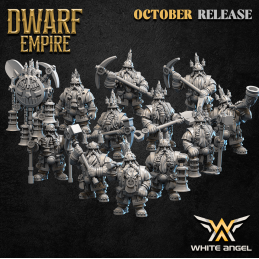 Dwarf miners. Dwarf Empire