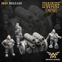 Cañón órgano multillamas...