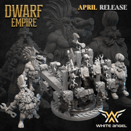 Dwarf axe machine. Dwarf...