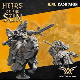 Alta sacerdotisa a caballo....