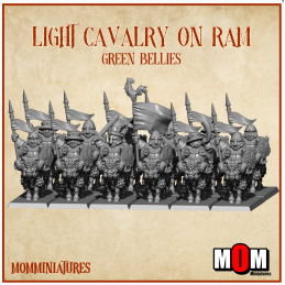 Halfling light cavalry on...