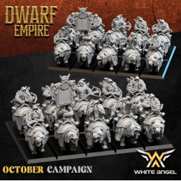 Rangers on bear. Dwarf Empire