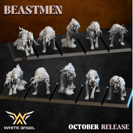 Bestial things. Beastmen