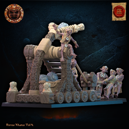 Yarablin catapult. Roroa Khans