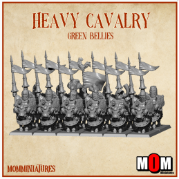 Heavy cavalry. Green bellies