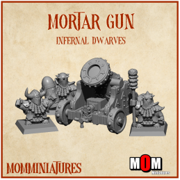 Mortar. Infernal dwarves MOM