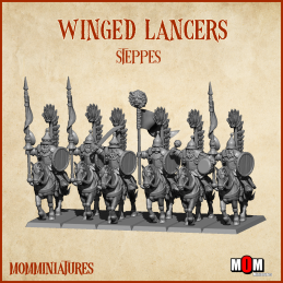 Winged lancers. MOM Steppes