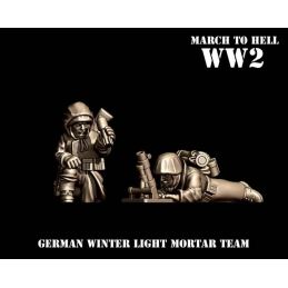 German Winter Light Mortar...