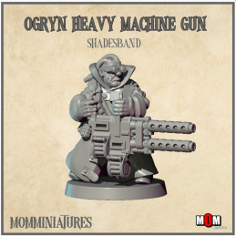 Ogryn heavy machine gun....