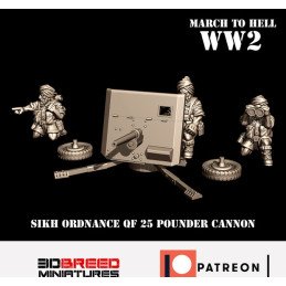 Sikh QF 2-Pounder Cannon