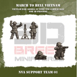 NVA Mortar Team