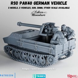 German RSO with Pak 40