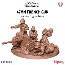 French artillery crew for...