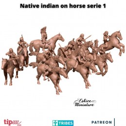 Nativos americanos a caballo